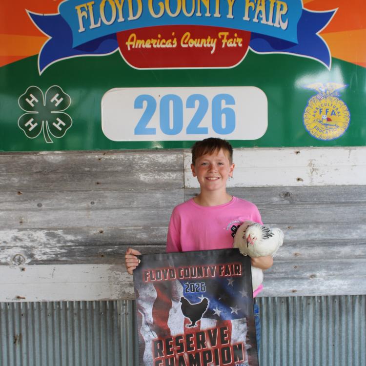 Reserve - Junior Showmanship - Avery Frerichs